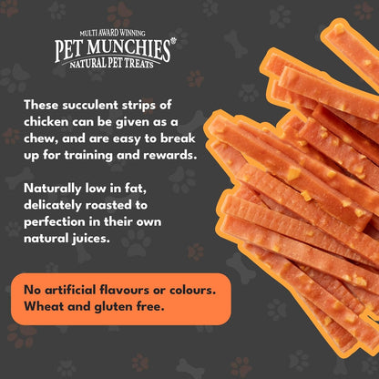 Pet Munchies Chicken and Cheese Dog Treats 100g
