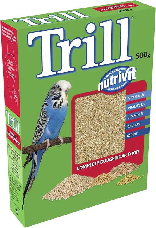 Trill - Budgie Food - 12 x 500 g